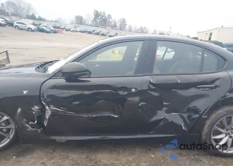 2024 Alfa Romeo Giulia Ti Rwd из США, поврежденный, VIN ZARFAMBN5R7679958